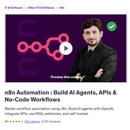 Ai n8n Video Course-n8n Automation : Build AI Agents, APIs & No-Code Workflows