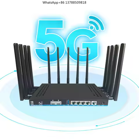 AX3000 Wifi 6 Router MT7981 Industrial Grade 5G LTE Router with Dual SIM, Firewall and Remote Access