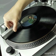 Record Player Cleaner LP Vinyl Record Static Removal Brush Electric Cleaning Brush Vinyl Record Clea
