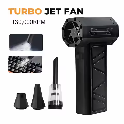 F1 Turbo Jet Blower 130000RPM High Power Air Blower Brushless Motor Turbo Fan Wind Speed 36m/s 5000m