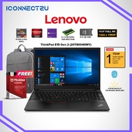 Lenovo 15.6" Laptop ThinkPad E15 Gen 2 AMD Ryzen 5 Pro 4650U Integrated Graphics W10P 16GB RAM 512GB SSD-20T80040MY