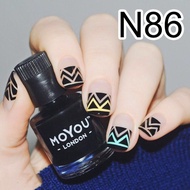 CTK7! N-Series Kuku Palsu Polos Bening Pendek dan Panjang Fake Nails + Lem