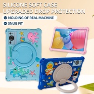 360 Rotating Cartoon Case Kids Friendly Silicone For Samsung Galaxy Tab A9 Plus A9Lite S10 Pro S9 Ultra 10.1 inch