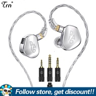 TRN BA16 Earphone With 8 Core Silver-plated Cable Noise Cancelling HIFI Earbuds 6 Tuning Styles 32BA