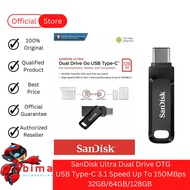 SANDISK USB Flashdisk Flashdrive OTG Type C 64GB / 128GB - OTG Type-C 128G