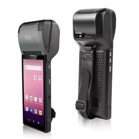Handheld Android 12.0 Mobile POS Terminal Inner 58MM Thermal Printer All In One with 2D Barcode Scan
