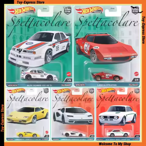 Hot Wheels Premium Car Culture 2023 Spettacolare Hotwheels Children Toys 1:64 Car Model Kids Toys La