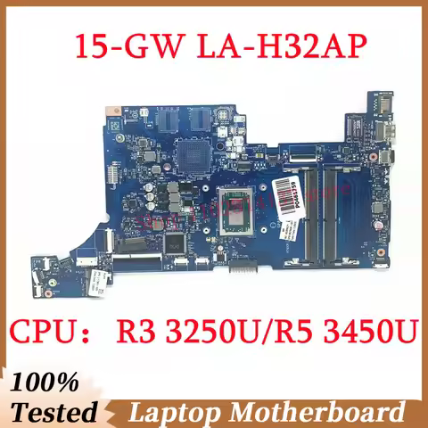 For HP 15-GW 15S-GR M03669-601 M27608-001 With R3 3250U/R5 3450U CPU Mainboard GPP53 LA-H32AP Laptop