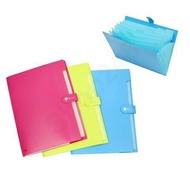 Deli B40102 8-compartment file cover: 1 piece.- Bao Quan Stationery