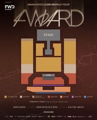 放 MAMAMOO 香港站 演唱會門票（2連）
