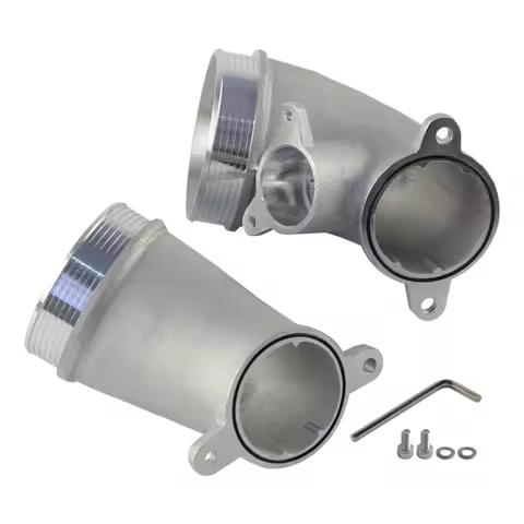 For BMW S58 M2 M3 M4 Intake Cast Turbo Inlet Elbows Aluminum Pipe High-Flow Performance G80 G82 G87 