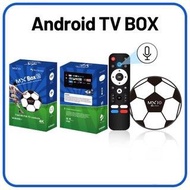 MX10 Z1 安卓 13 智慧電視盒 H313 2GB 記憶體 16GB 儲存 多媒體播放器，附語音遙控器  世界盃區域網路WiFi 5G智慧電視  MX10 Z1 Android 13 Smart
