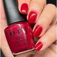 OPI Spread the Cherry hrs04 15ml Gold Shimmer red nail polish