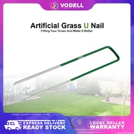 【100 pcs】Artificial Grass Nail Stainless Steel High Quality U Pin Nail for Artificial Grass Rumput K