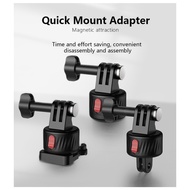 Magnetic Tripod Quick Release Mount Adapter Base for GoPro 12 11 10 Action Camera Accessories