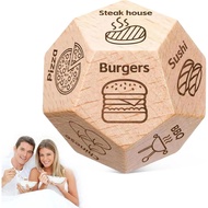1pc Dice for Her Him Couples Gift Ideas Food Decision Dice Games Christmas Birthday Valentines Day G