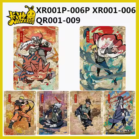 KAYOU Naruto Latest Ninja Era Special Pack XR QR N Version Uzumaki Naruto Sasuke Hatake Kakashi Anim