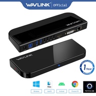 Wavlink USB 3.0 4K Universal Laptop Docking Station USB-C Hub Dual Monitor for M1 M2