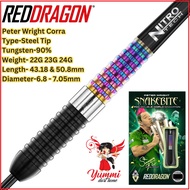 Red Dragon Dart Steel Tip Dart Snakebite Peter Wright Corra (22G 23G 24G)
