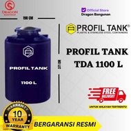 Tangki Air Plastik Profil Tank TDA 1100 Liter - Toren Air Profil Tank