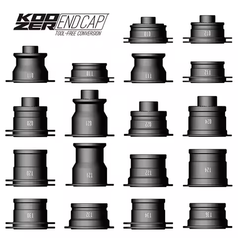 Koozer Hub Endcap 23 New XM490 460 450 Repair Parts 5x100 9x100 10x135 QR 15x100 12x142mm THRU 12x13