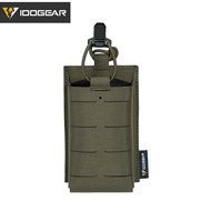 IDOGEAR Tactical Single 556 Mag Pouch MOLLE FERRO Style KTAR Front Flap 35125