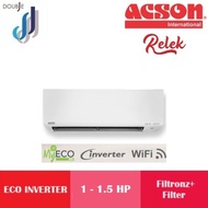 Acson RELEK Series ECO Inverter Wall Mounted R32 Aircond