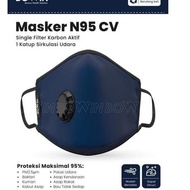 Bowin Mask N95 CV Navy Blue Original 100%