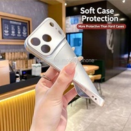 TPU Phone Case With Metallic Paint Finish For Xiaomi 17T 15T 14T Pro 5G Poco F8 X8 F7 X7 F6 X6 M6 F5