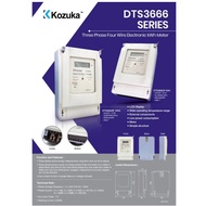 TNB|JY/kozuka 3 Phase Electronic Digital kWh Meter (3P 60A / 100A) | 3 Phase kWh Energy Meter | Digi