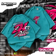 DHALCIM LOGO DH RACING TOSKA FUL COTTON 24S T-SHIRT, DH RACING LOGO T-SHIRT, DH RACING LOGO T-SHIRT,