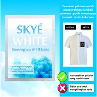 SKYE DYE WHITE - Whitening/ WHITE DYE for Clothes - Liquid Powder/ - DYE for Clothes and Textile Fab