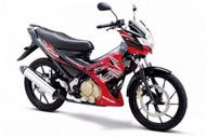 striping suzuki satria fu f 150 2012 barong merah list b rtbjoy 4925vl