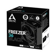 CPU Air Cooling Arctic รุ่น Freezer 36 ARGB 2 พัดลม มี MX-6 ในกล่อง แรงหมุน 2000 RPM สินค้ามีประกัน