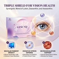 [buy3free1] gesund pro 护眼宝 gesund eye care gesund plus 1Box Contain 30Sachets EXP2026.06winss