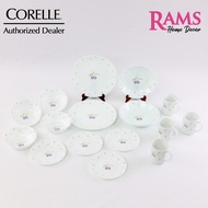 Corelle 20 Pcs Vitrelle Tempered Glass Dinner Set - Plum