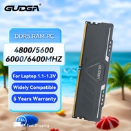 GUDGA DDR5 PC 8G 16G 32G 4800MHZ 5600MHZ 6000MHZ 6400MHZ 6800MHZ for Desktop AMD Intel XMP 3.0