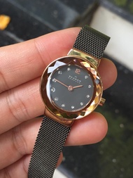 Đồng hồ nữ Skagen denmark Pin (Quartz) thiết kế thanh lịch dây kim loại