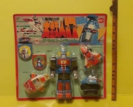 #H 懷舊 大鐵人  大鐵人17 南三郎飛機 轉地車 偵察機 吸索 搪膠 sofubi popy  新淨 美品