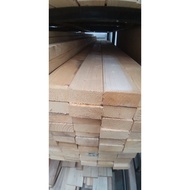 Kayu pine Terpakai Pallet Bluti saiz (4in x 2in x Panjang 4 kaki)