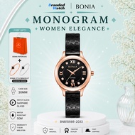 [Official Warranty] Bonia BNB10566-2033 Jam Tangan Bonia Women's 30mm Stainless Steel Watch Water Re