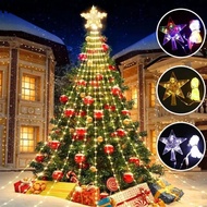 WONDE Solar Christmas Lights, 8 Lighting Modes Remote Control Star String Lights, Colored Light Show