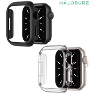 Halosure Case Cover For Apple Watch Series 11/10 - Black/Clear (42mm/46mm/49mm)