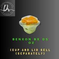 BENXON BX DS 5/DESERT CUP 5OZ/ CAKE CUP 5OZ/PUDDING CUP/CUP ONLY/LID ONLY