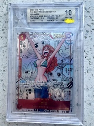 One piece card game 海賊王卡牌 OPCG 漫畫 Manga BGS10 金10 Psa10 娜美 NAMI #OP01-016
