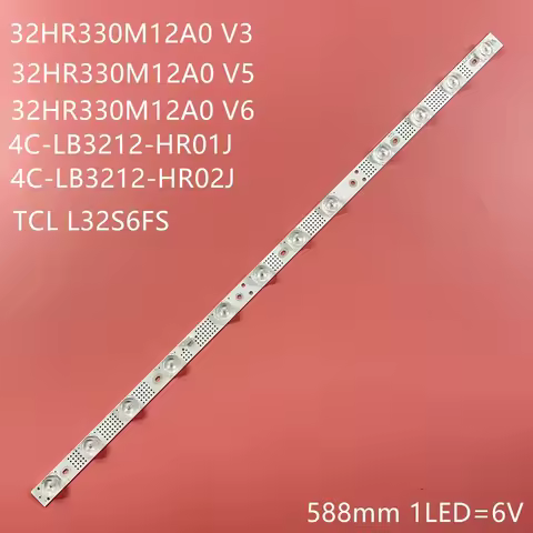 LED Backlight Strip For THOMPSON 32HD5506 32HD5526 32HD5536 L32S6FS LVW320NEAL 4C-LB3212-HR01J 32P6 