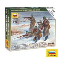 Model/ZVEZDA1/72 Soviet Infantry (Winter Uniform Painting) 6197