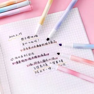 New Style Double-Headed Eye Protection Color Highlighter Student Dedicated Large-Capacity Handbook P