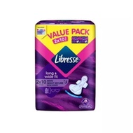 LIBRESSE Maxi Wings Night Secure Long & Wide Fit / Tuala Wanita Berkepak / Sanitary Pad / murah ( 32
