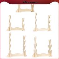 [Phenovo] Sword Stand Wall Sword Holder Wall Mount Stable Support Sword Stand Samurai